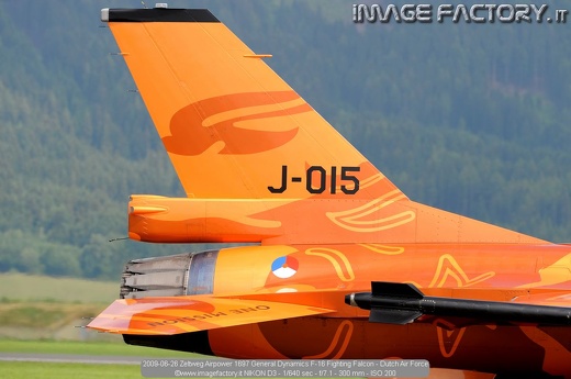 2009-06-26 Zeltweg Airpower 1697 General Dynamics F-16 Fighting Falcon - Dutch Air Force